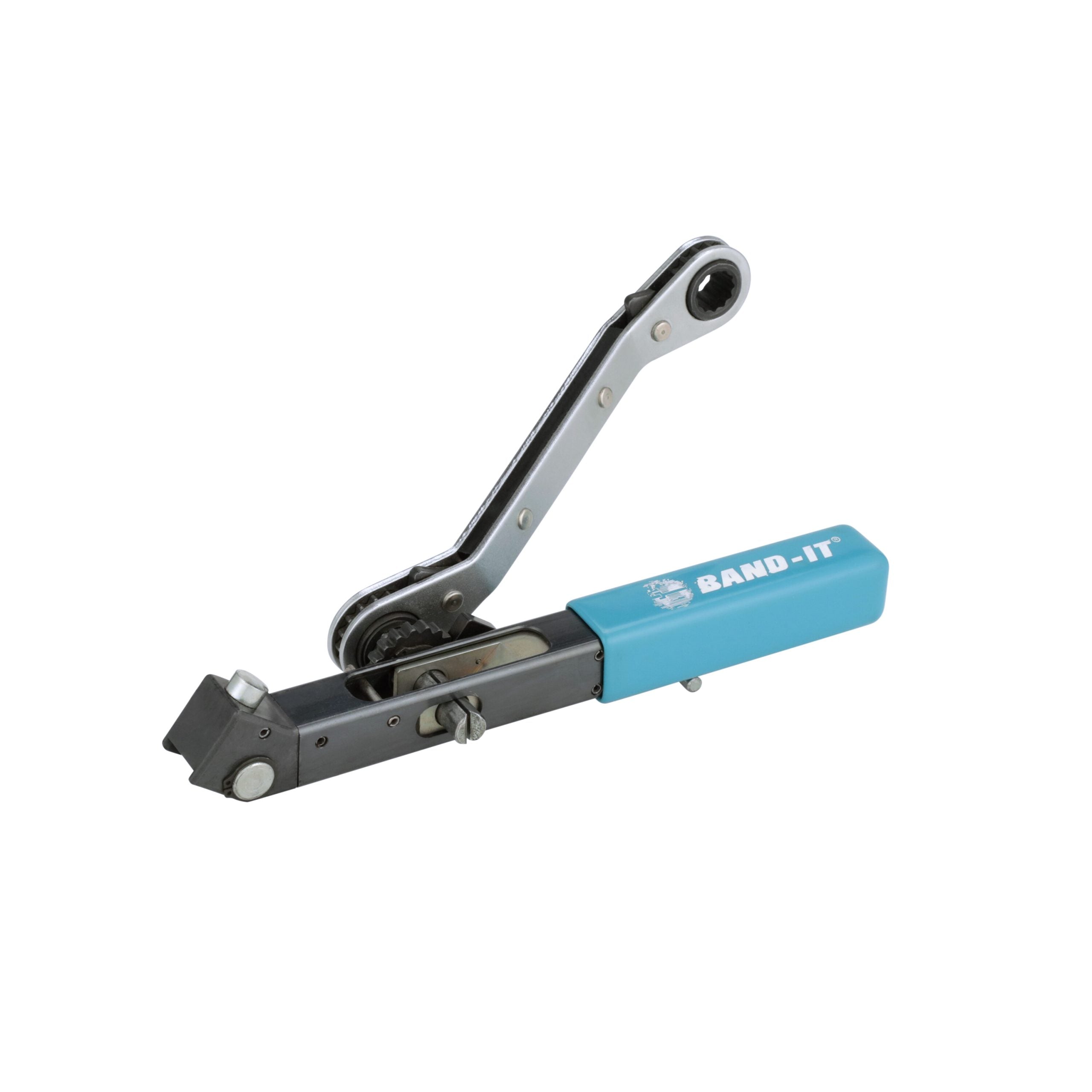 Band-it TL3800 spantang voor het spannen van rvs bearing ringen waarmee je (hand)gereedschap op hoogte kunt zekeren