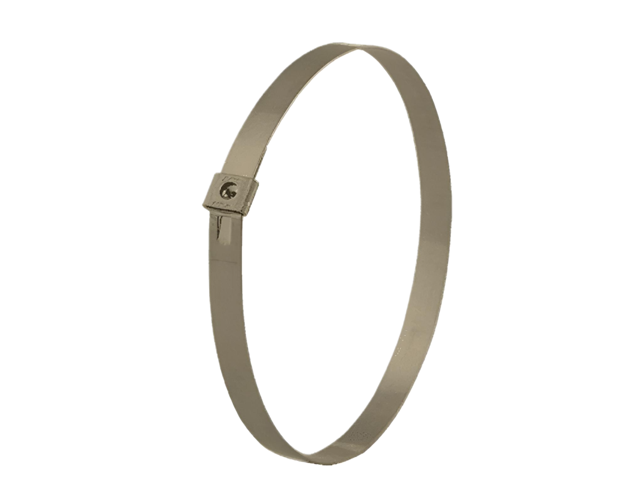 Band-it Tie-Lok strap 28cm (11") waarmee je handgereedschap met steel of zonder bevestigingspunt toch veilig kunt zekeren bij het werken op hoogte