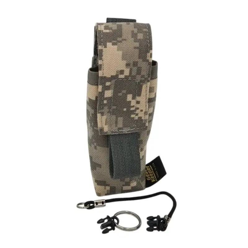 Gear Keeper HR9-0641 holster in camouflage kleur met geïntegreerde retractor met meegeleverde quick connect-I accessoires