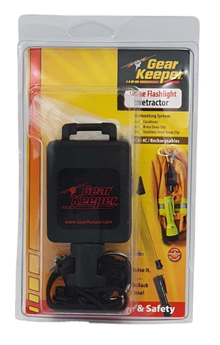 Gear Keeper RT3-4453 zaklamp retractor voor brandweer en reddingsdiensten in originele verpakking