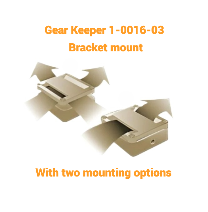 Gear Keeper 1-0016-03 bracket mount voor duikconsole retractors met twee montage opties