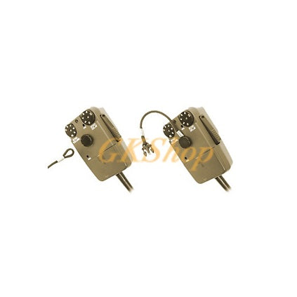 Voorbeeld die laat zien hoe je een handmicrofoon kunt bevestigen aan een Gear keeper retractor accessoire