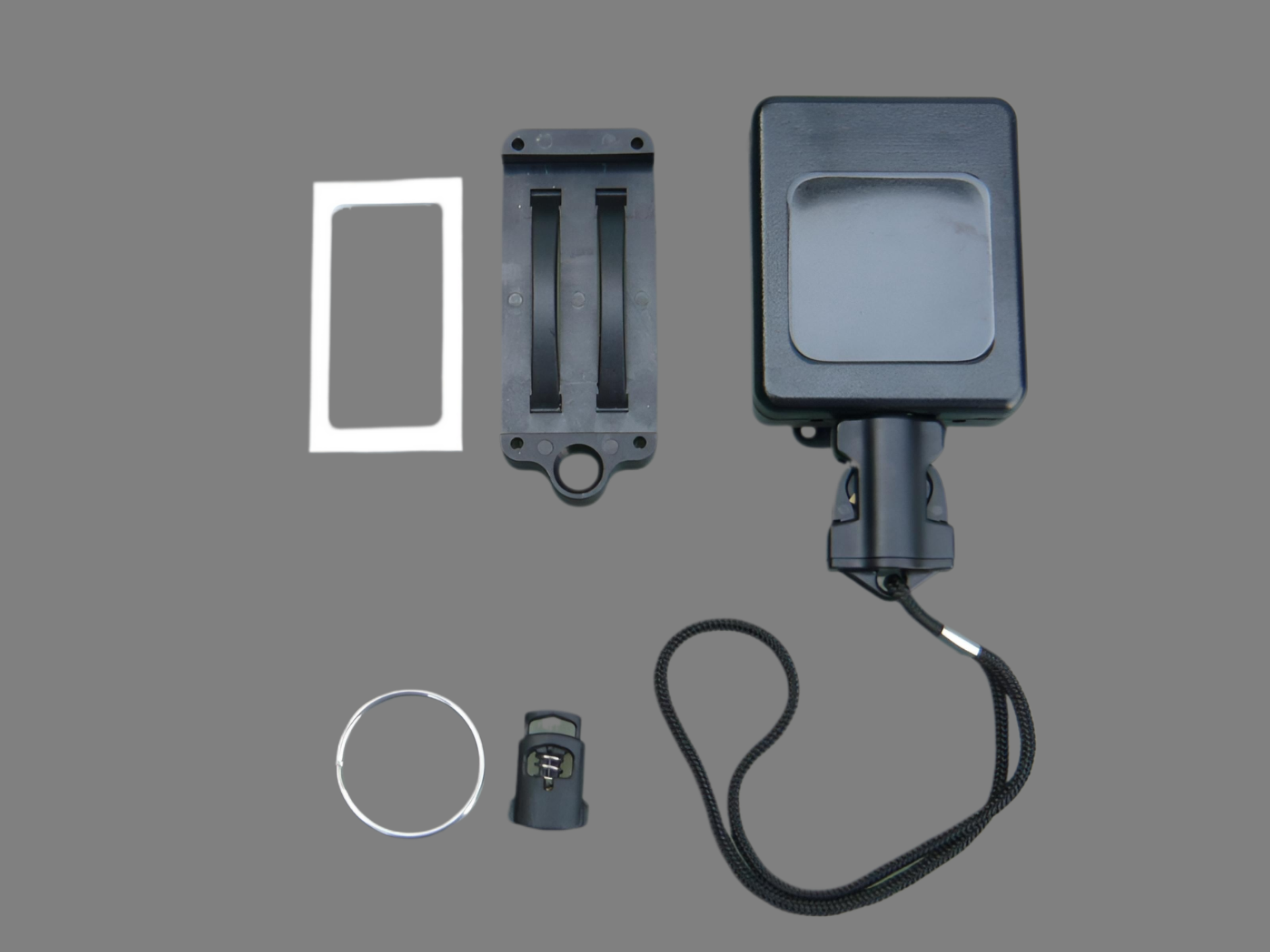 Gear Keeper RT3-5563 retractor met meegeleverde onderdelen en accessoires