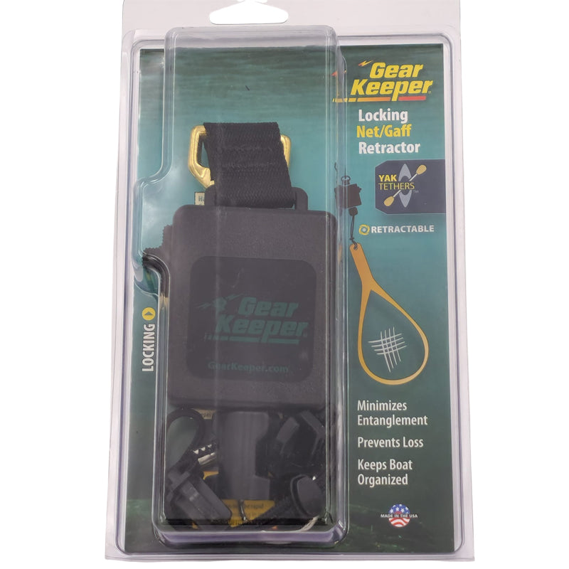 Verpakking van de Gear Keeper RT3-2282 retractor voor kajak vissen en overige hengelsport