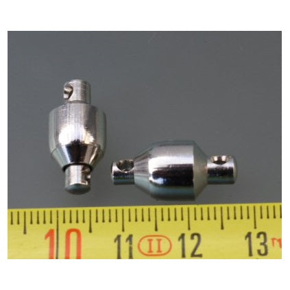 Gear Keeper 3-0121-01 RVS draaibare swivel met opening om aan een sleutelring te bevestgigen onder aan de uittrekbare lijn van een retractor  