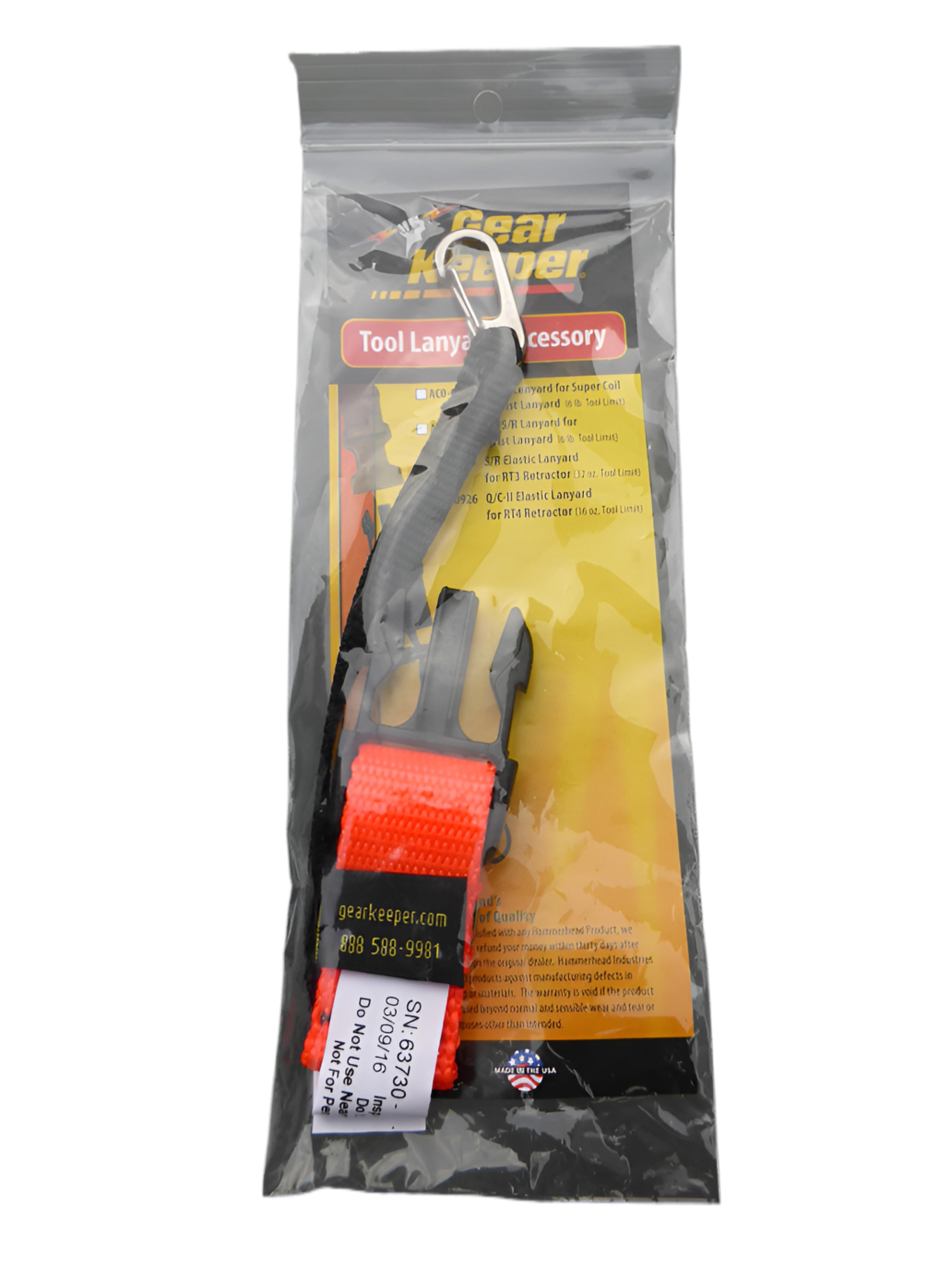 Gear Keeper AC0-0207 side release accessoire voor tool tether in verpakking  