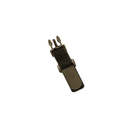 Gear Keeper AC0-0919 Klittenband bevestiging met daaraan een Quick Connect-II Male connector voor RT3 retractors