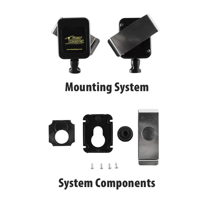 Gear Keeper AC0-2001 losse roterende riemclip voor RT2 en RT4 retractors