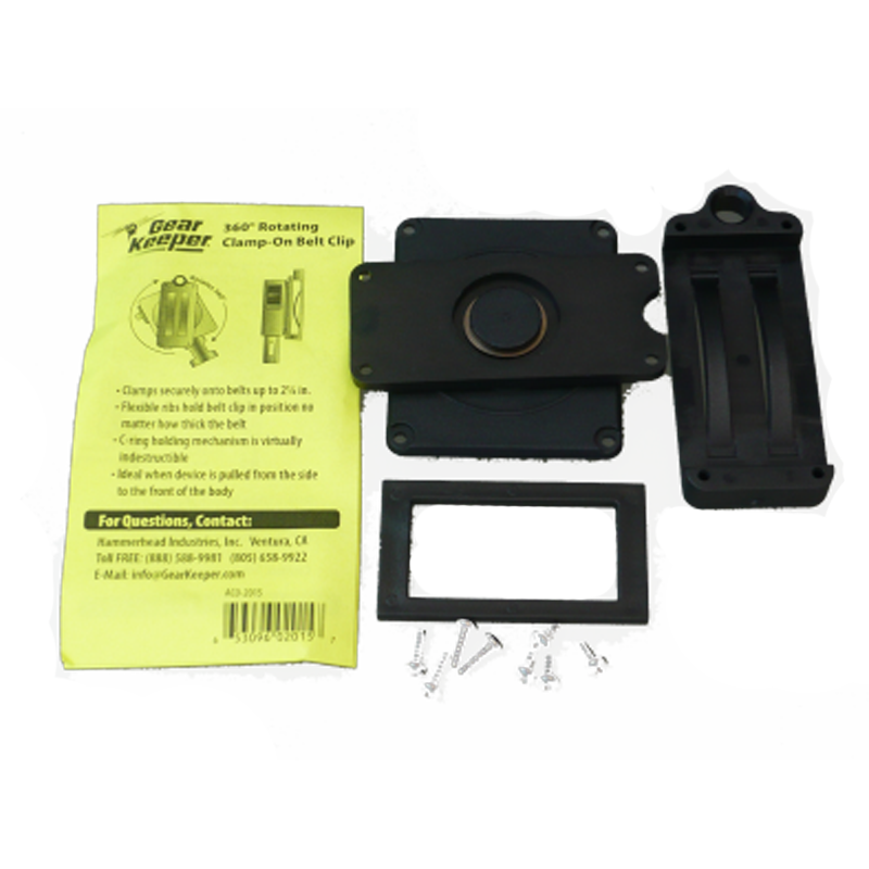 Losse roterende riemclip voor Gear Keeper retractors