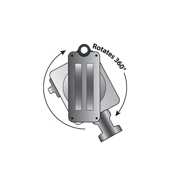 Gear Keeper AC0-2015 roterende riemclip voor RT3-serie retractors