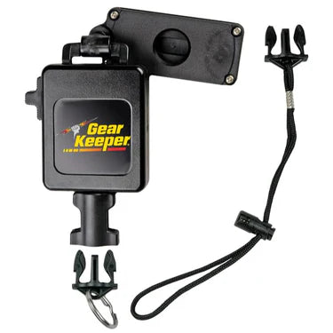 Gear Keeper RT3-7636 retractor voor elektronisch apparatuur met een beveiligde riemclip en een Quick connect-II aansluiting