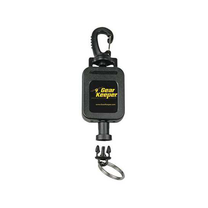 Gear Keeper RT4-0044 retractor met uittrekbare en automatisch oprollende kevlar lijn voor gebruik met gps-units, portofoons, afstandsmeters en andere tools