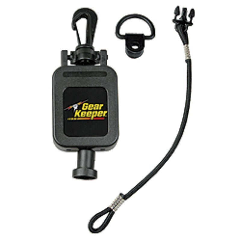 Gear Keeper RT4-4112 mic keeper een retractor voor handmicrofoons van een mobiele 27MC of UHF/VHF transceiver in een tractor, vrachtwagen, camper of ander voertuig