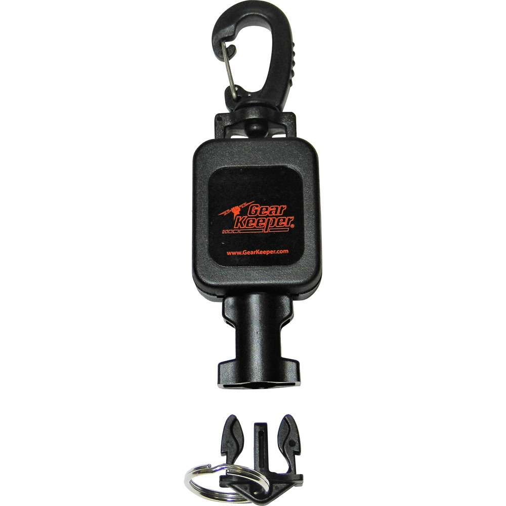 Gear Keeper RT4-4412 hittebestendige retractor met snapclip bevestiging en een quick connect-II aansluiting