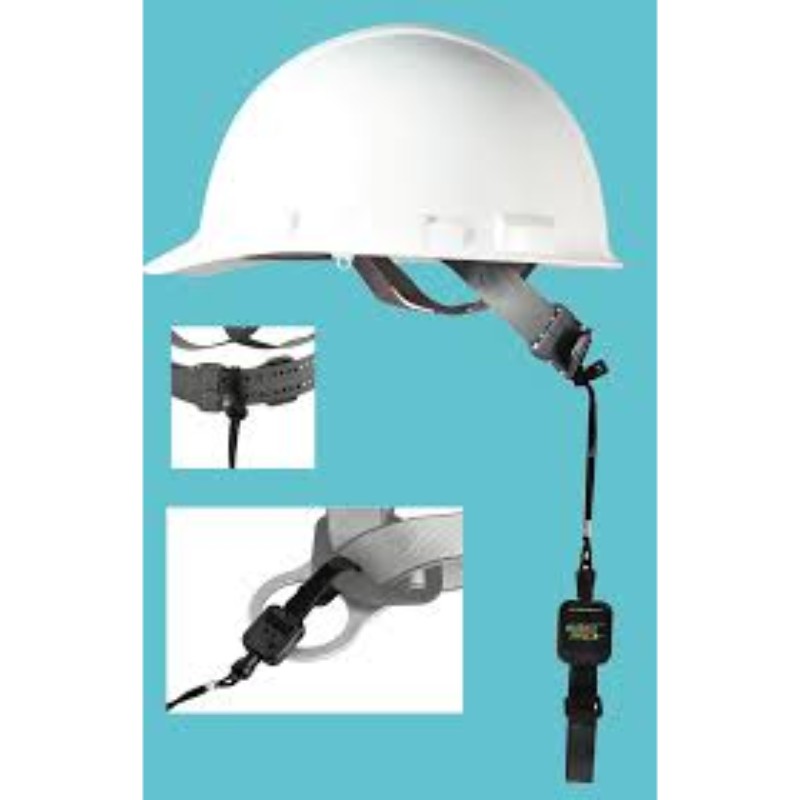 Gear Keeper RT5-56901 bouwhelm veiligheidslijn zodat je veiligheidshelm niet van grote hoogte naar beneden kan vallen