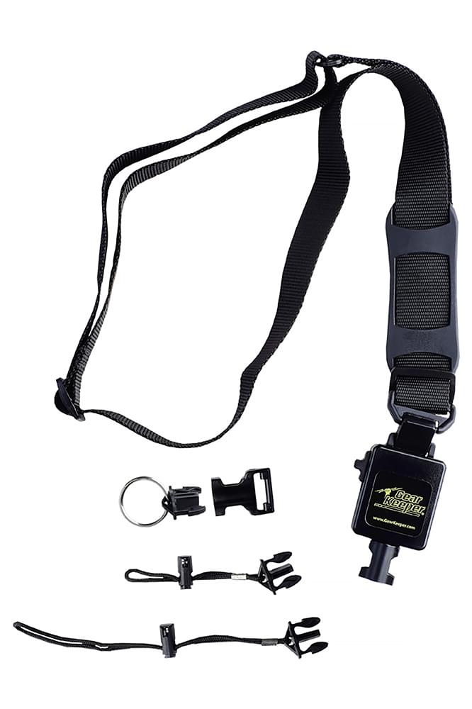 Gear Keeper TL1-1026 schouderband met RT3 retractor en drie Quick connect-II accessoires