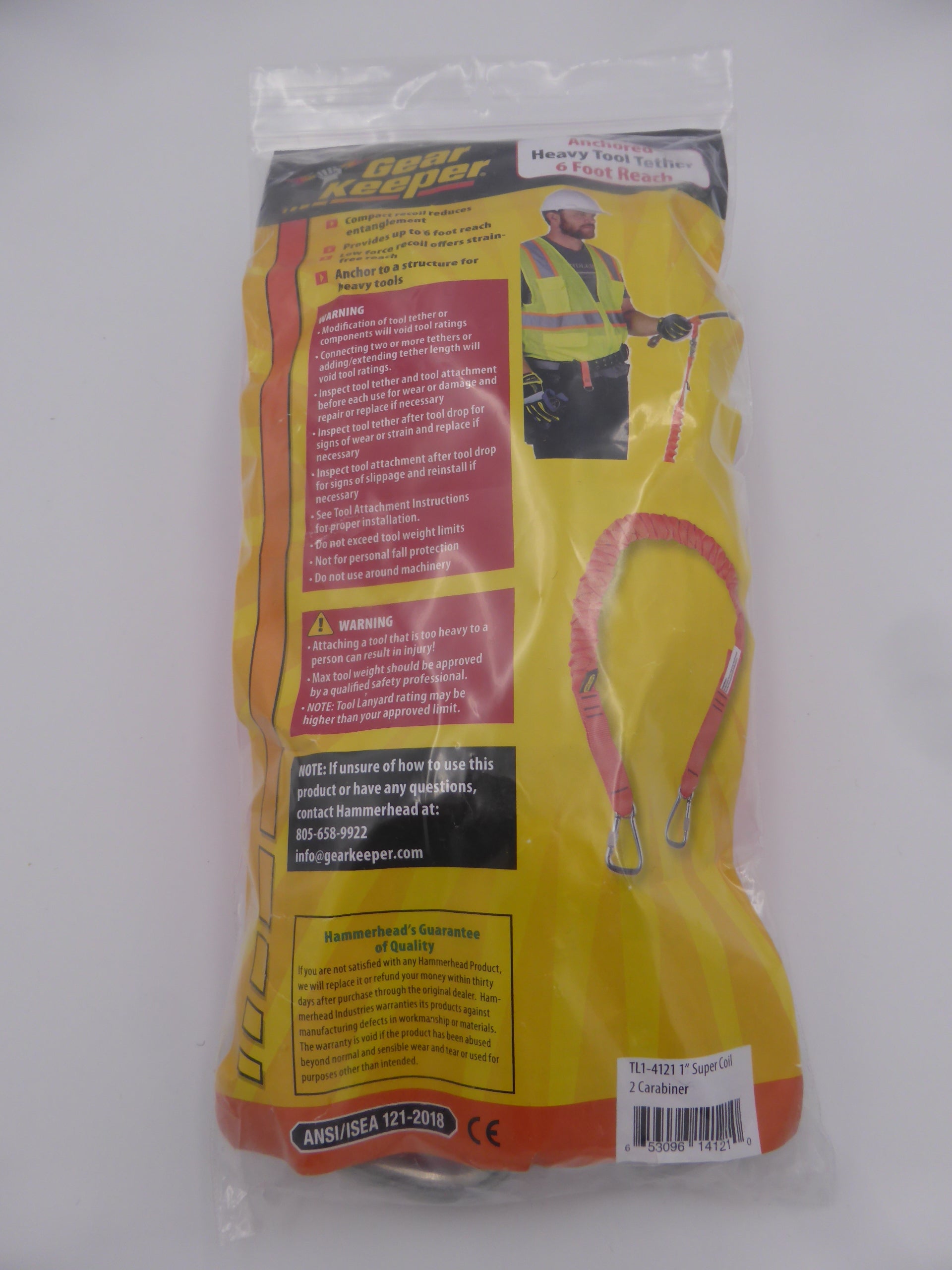 Originele verpakking van de Gear Keeper TL1-4121 tooltethers