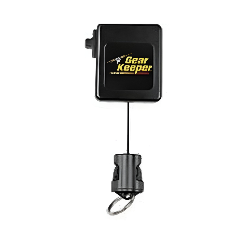 Gearkeeper RT3-0022 veelzijdige retractor met locking mechanisme en een quick connect-2 aansluiting aan de uiteinde van de uittrekbare lijn