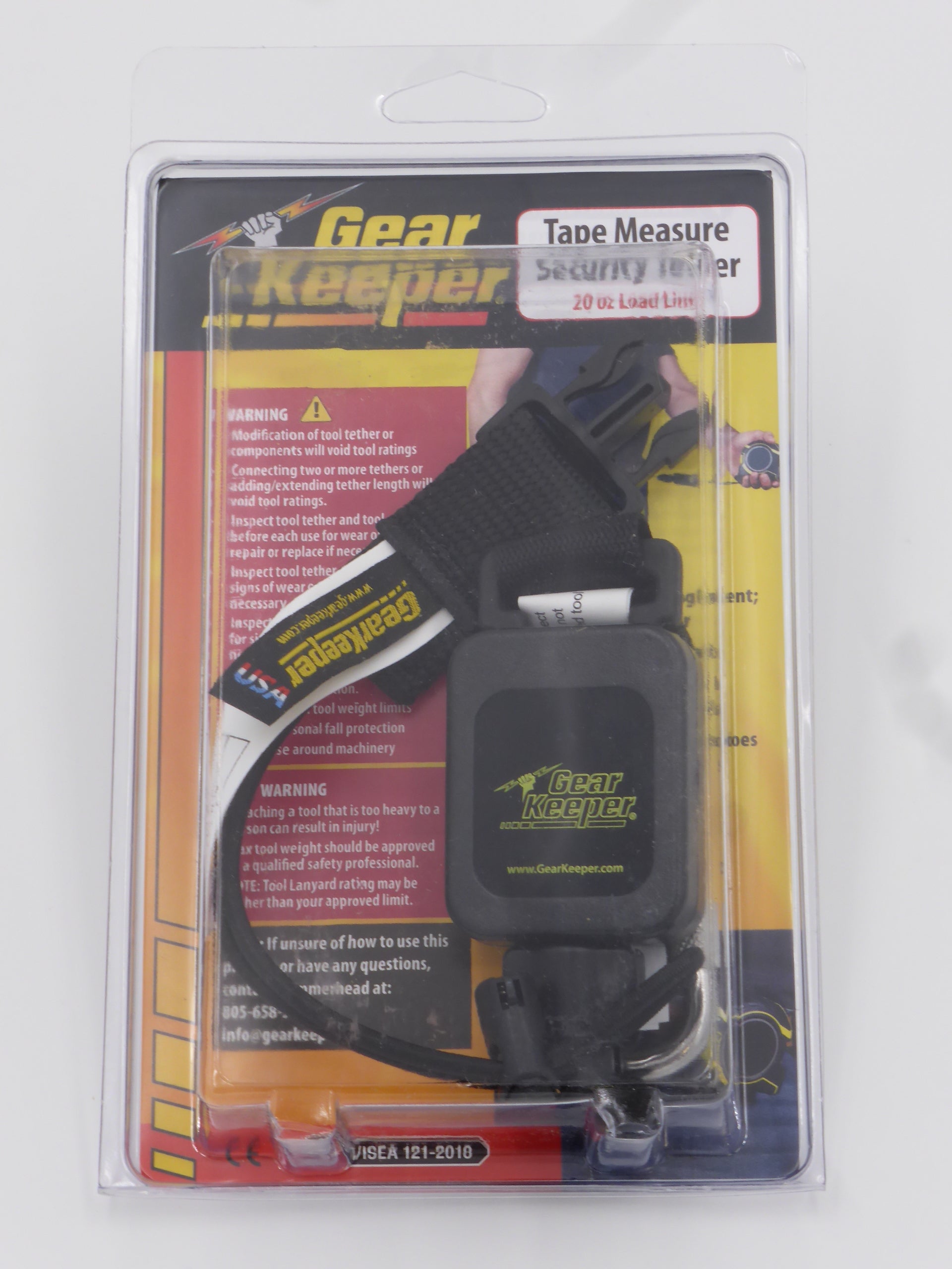Gearkeeper RT4-5611 rolmaat retractor in originele verpakking
