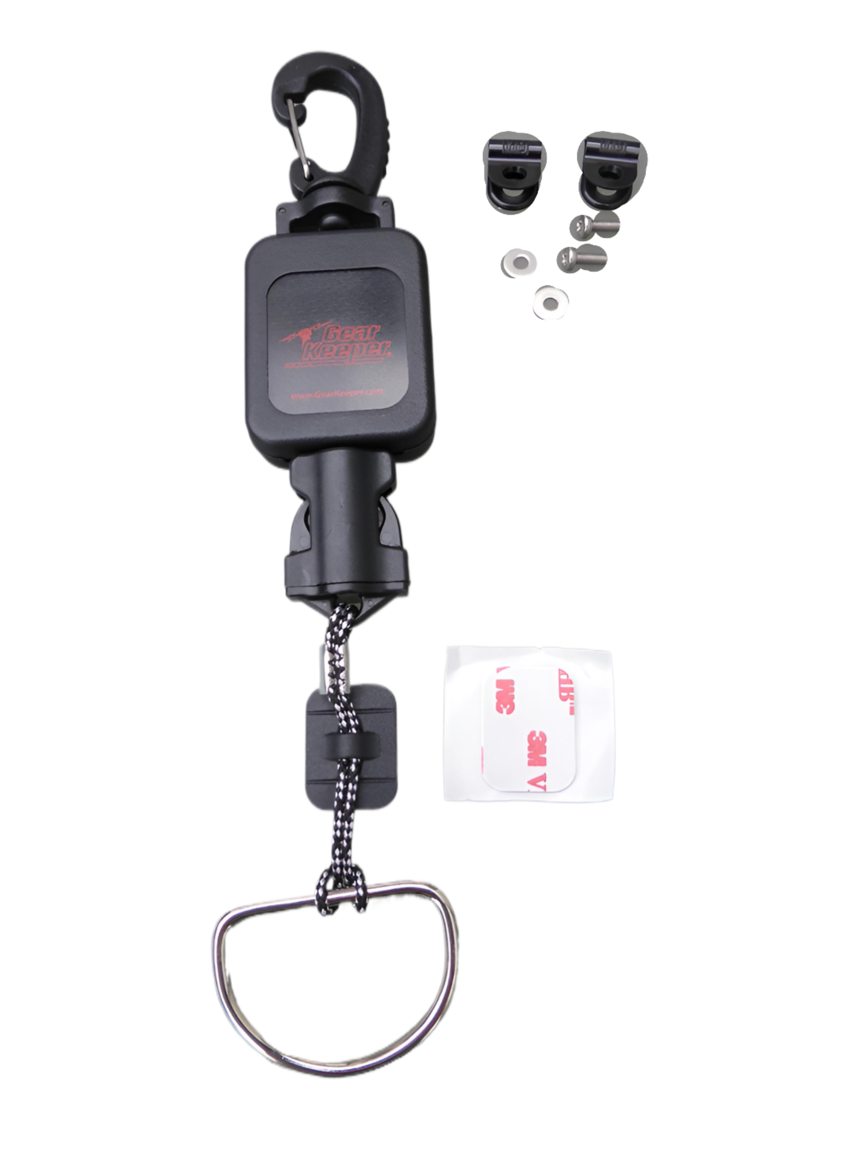Gear Keeper RT4-4514 warmtebeeldcamera retractor met meegeleverde accessoires